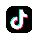 tiktok social icon